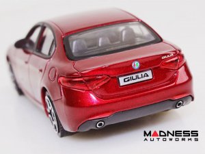 Alfa Romeo Giulia Die Cast Model - 1:43 Scale - Red